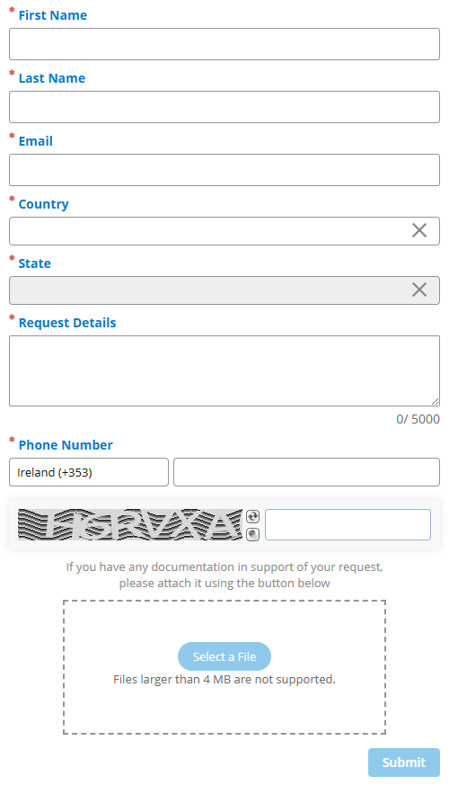 AutoWeb form