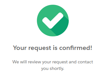 Cision request confirmed