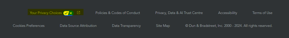 DNBUtility footer