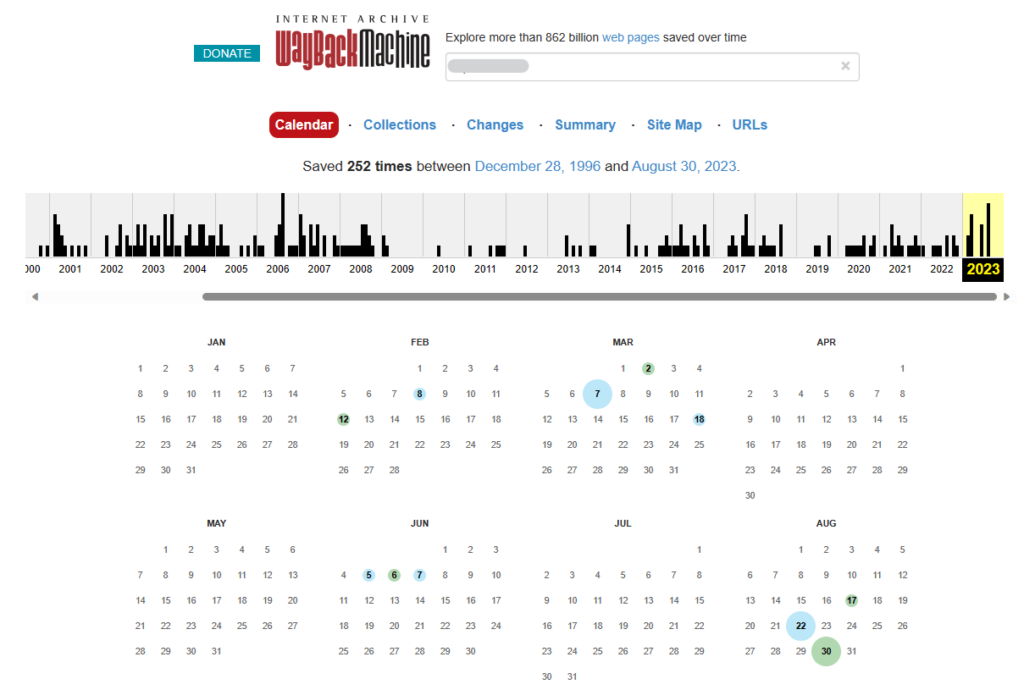Wayback machine