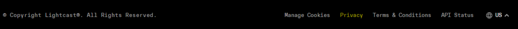 Lightcast footer