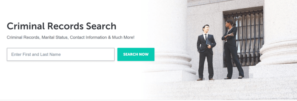 Spokeo criminal records search function