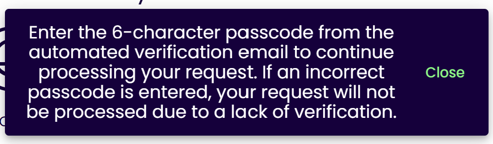 Nexxen check your email for a passcode