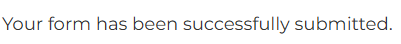 RayCDP form submitted
