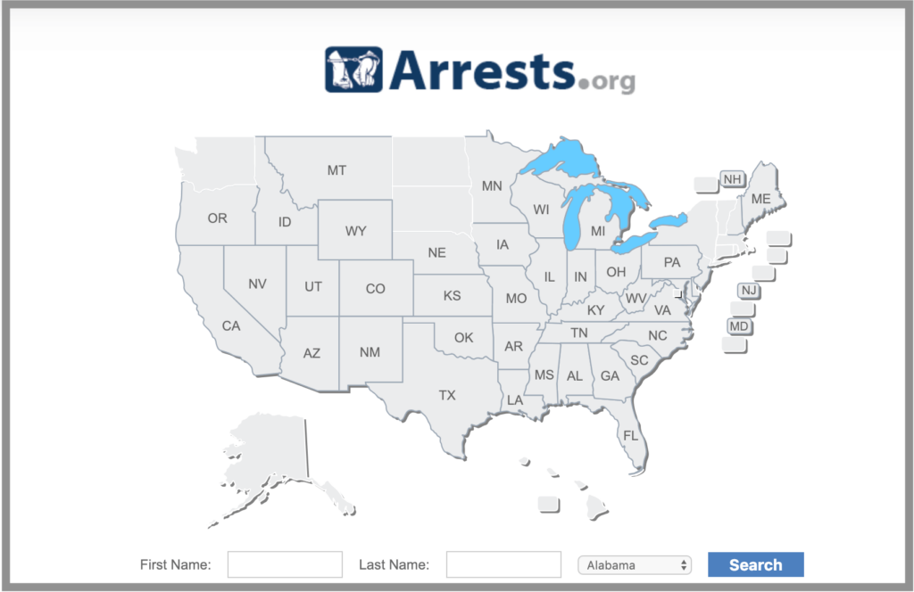 how to remove yourself from arrests.org opt out removal