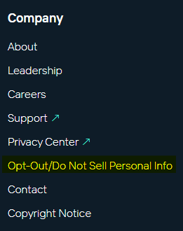 Sharethrough footer
