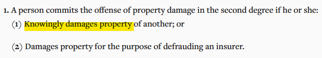 Missouri property damage